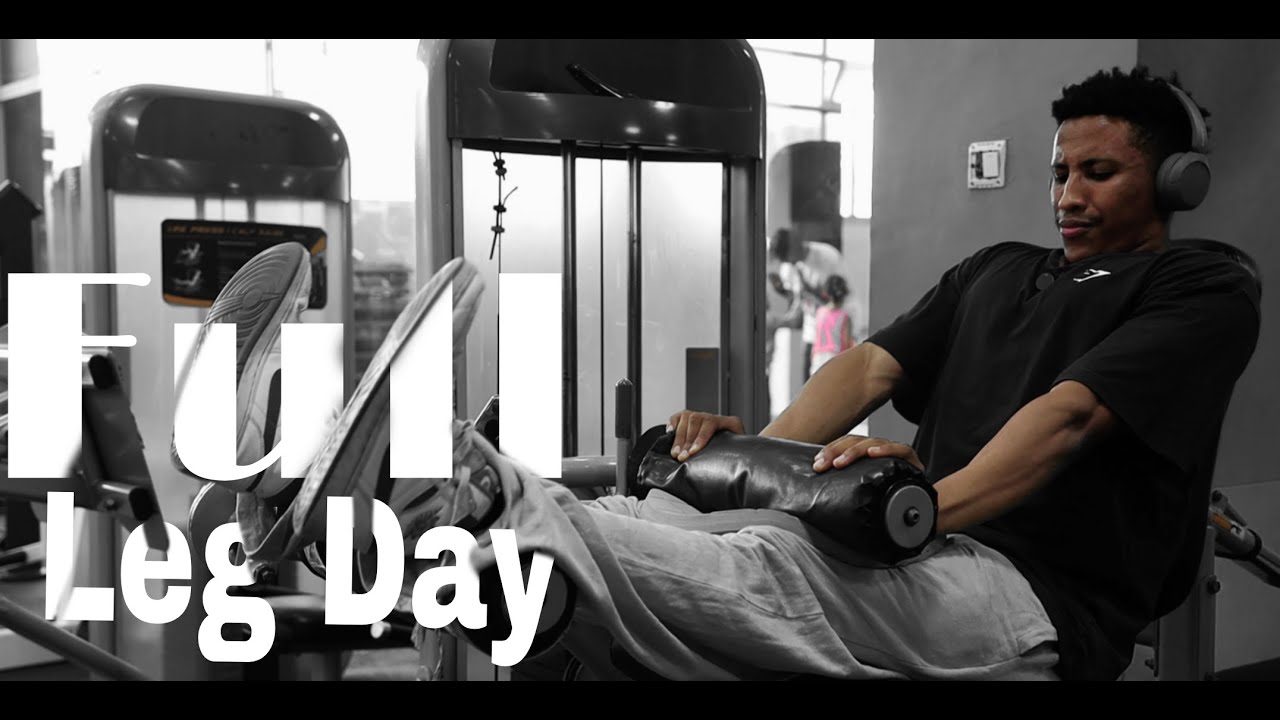 Full Leg Day Training | Heavy Lifts + Hypertrophy - YouTube