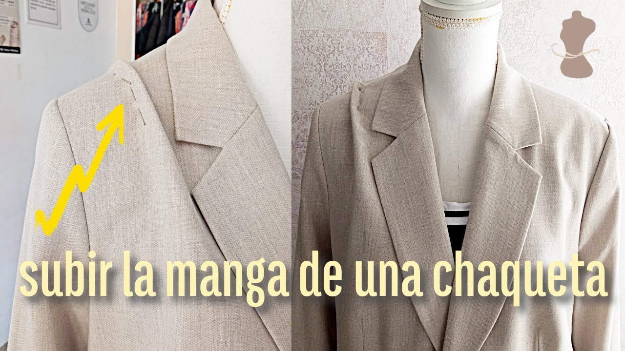 ¡Dile adiós a las mangas caídas! - Sube la manga de tu chaqueta en casa