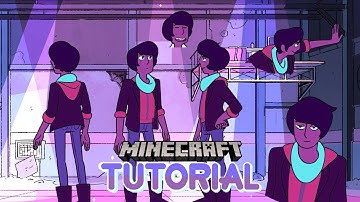 Minecraft Steven Universe Kevin Statue Building Tutorial