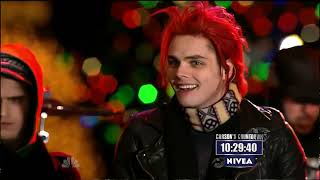 My Chemical Romance - New Years Eve With Carson Daly Rockefeller Plaza 01/01/2011 [2 Songs] HD Live