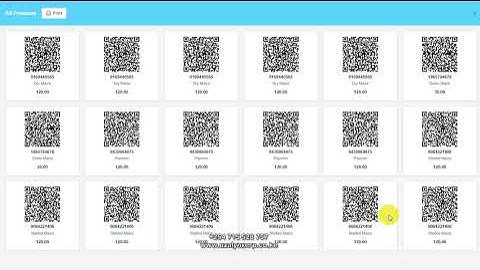 Qrcode scanning  with Uzalynx Point of Sale and Erp