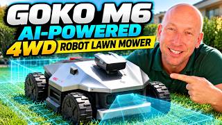 Information 4WD Robot Lawn Mower Review — GOKO M6 Takes On My 30° Slope | Best One Yet Update