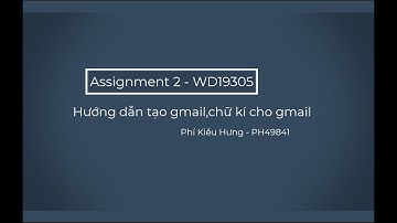 Bài assignment giai đoạn 2 - Nhập môn công nghệ thông tin