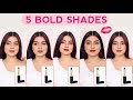 *NEW* Loreal Paris Color Riche Intense Volume Lipsticks Swatches | Cannes 2023 | Loreal Paris