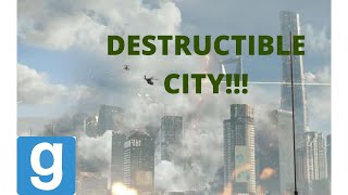 GMod's Most Destructive City Map? (Destroyable Buildings & Explosions)