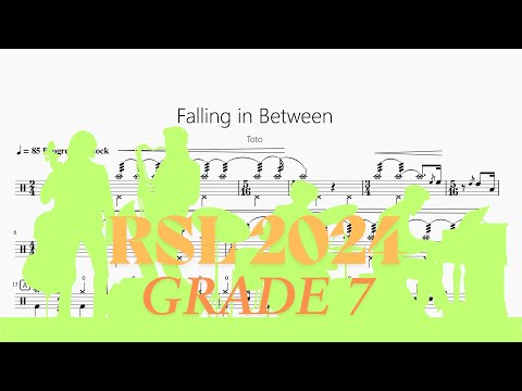 Falling in Between【Rock school Drum 2024 Lv7】 - Toto