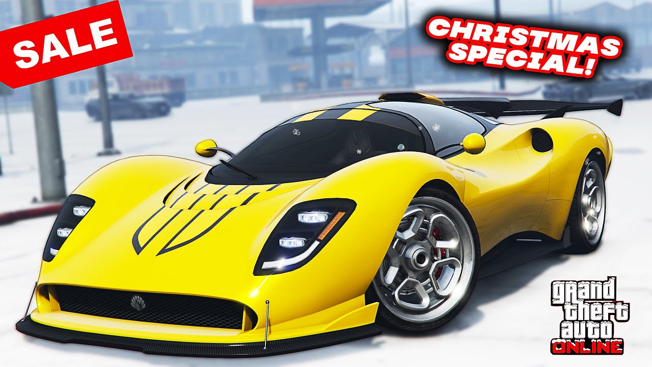 GTA 5 Online TIGON Christmas Special |  Review & Best Customization | SALE | De Tomaso P7