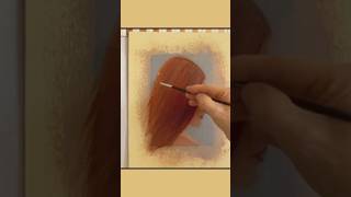 Transform Your Skills Quick Timelapse Painting Red Hair learning hairpainting timelapseart