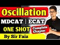 Oscillation MDCAT and ECAT new physics book | Oscillation and vibration Chapter 11 class 11 physics