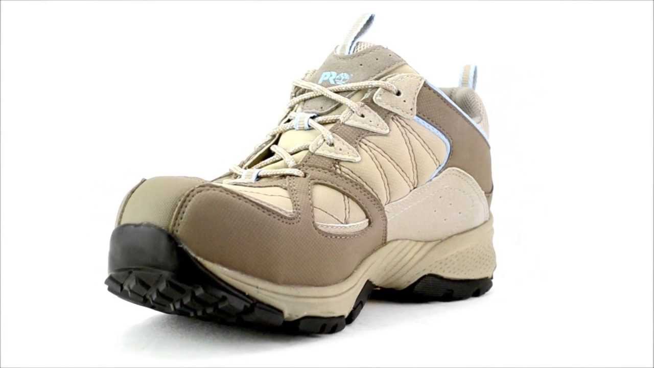 Women's Timberland 85554 Alloy Toe Hiker Work Shoe SteelToeShoes