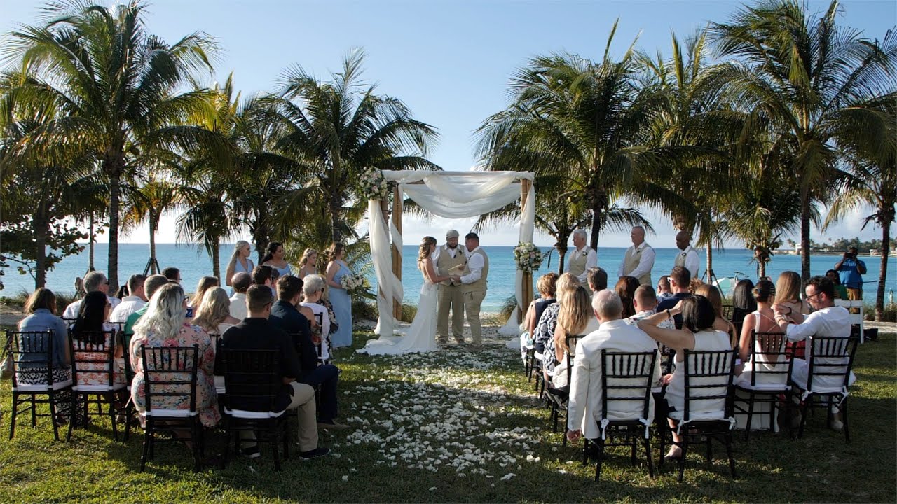 A wedding at Old Fort Bay in Nassau, Bahamas YouTube