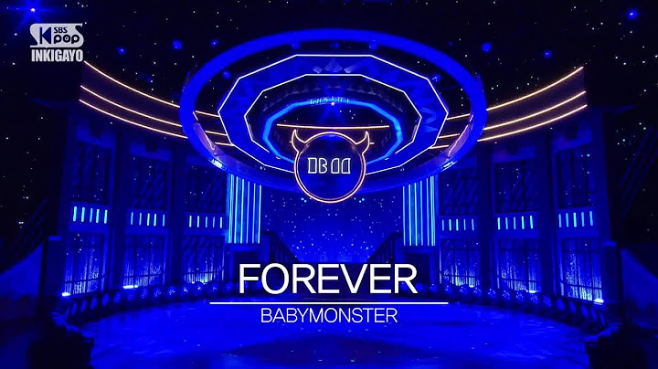 BABYMONSTER (베이비몬스터) - 'FOREVER' SBS Inkigayo 20240707