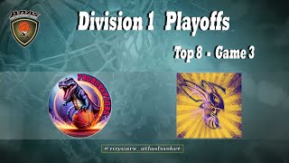 Atlasbasket Playoffs - Division 1 - Top8_G3 - PROBORAPTORS vs ΣΚΟΥΡΚΟΙ