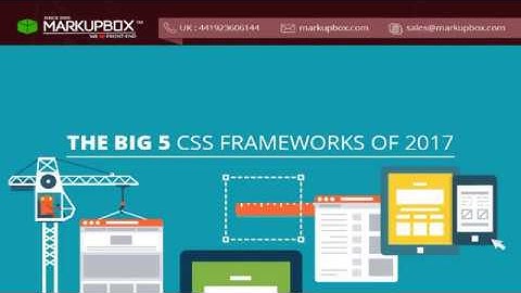 Top 5 Responsive CSS Frameworks For Development in 2017