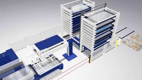 LiftMaster with double compact store and pallet operation