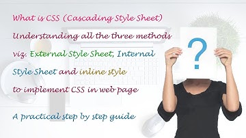 Class 12th, Unit - 4, e-Class 4.2, Topic -  CSS (Cascading Style Sheet)