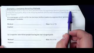 HA2 11-4 Notes Video (samples and surveys)