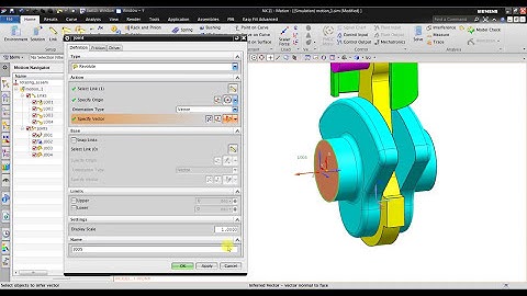 NX Motion Tutorial : Basic Step by Step Motion Simulation