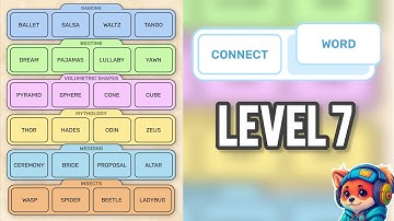 Connect Word Level 7 | Walkthrough & Solution (iOS / Android)