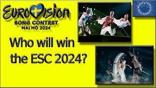 Who will win the ESC 2024? 🇭🇷 vs 🇮🇱 vs 🇨🇭 vs 🇫🇷 vs 🇮🇪 vs 🇺🇦 vs 🇮🇹 vs 🇳🇱