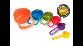 Vitabliss 6-piece Set of Measuring Cups and Spoons