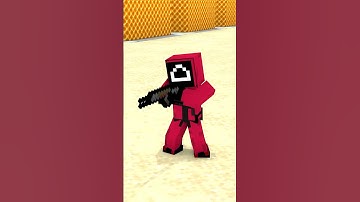 When Zombie and Steve Plays Squid Game Dalgona Candy |  Minecraft Animation #shorts