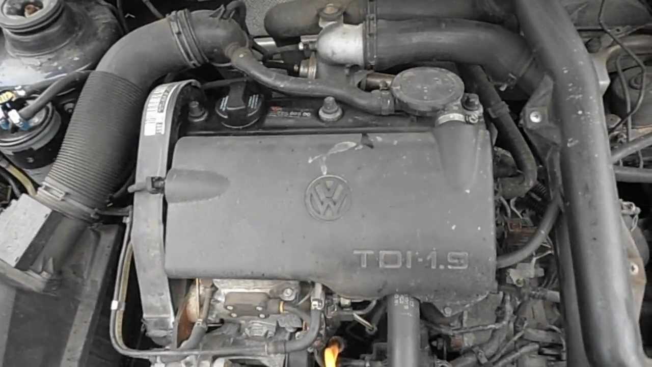 Motor Golf 1.9 TDI AHU YouTube