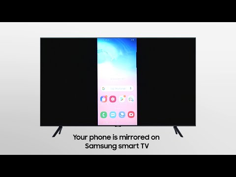 Samsung Smart TV: How to mirror your phone screen on the TV