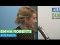 Emma Roberts Chats About New Movie 'Nerve' and American Horror Story | Elvis Duran Show