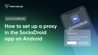 How to set up a proxy in the SocksDroid app on Android screenshot 3