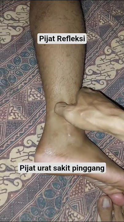 #ReflexologyMassage Back pain massage