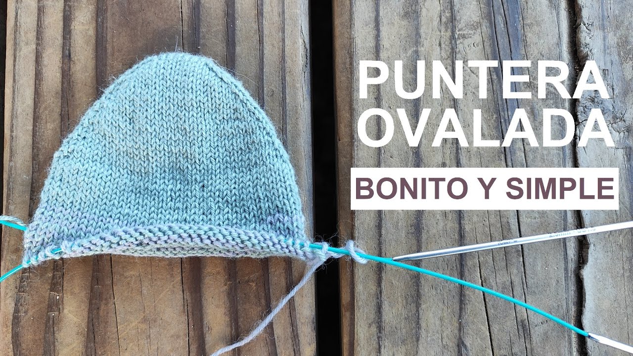 Cómo tejer puntera ovalada  - calcetín (media) perfecto! Tutorial de CALCULOS | Ele Teje