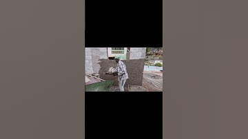 flashing a wall #shorts #shortvideo #concretehouse #cement