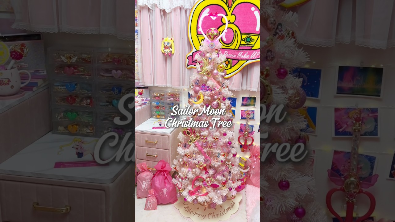 わたしの部屋のセーラームーンクリスマスツリー🌙🎄SailorMoon