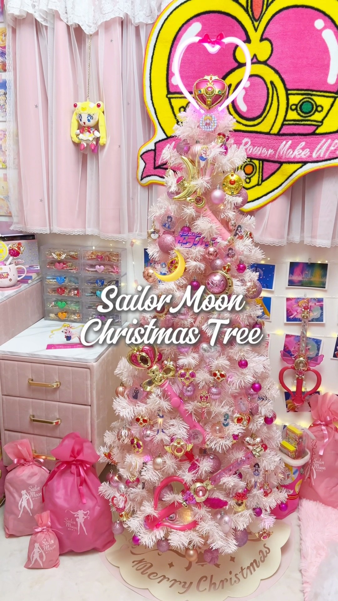 わたしの部屋のセーラームーンクリスマスツリー🌙🎄SailorMoon