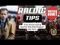 Free Horse Racing Tips Today Thursday 22nd August Racing At York