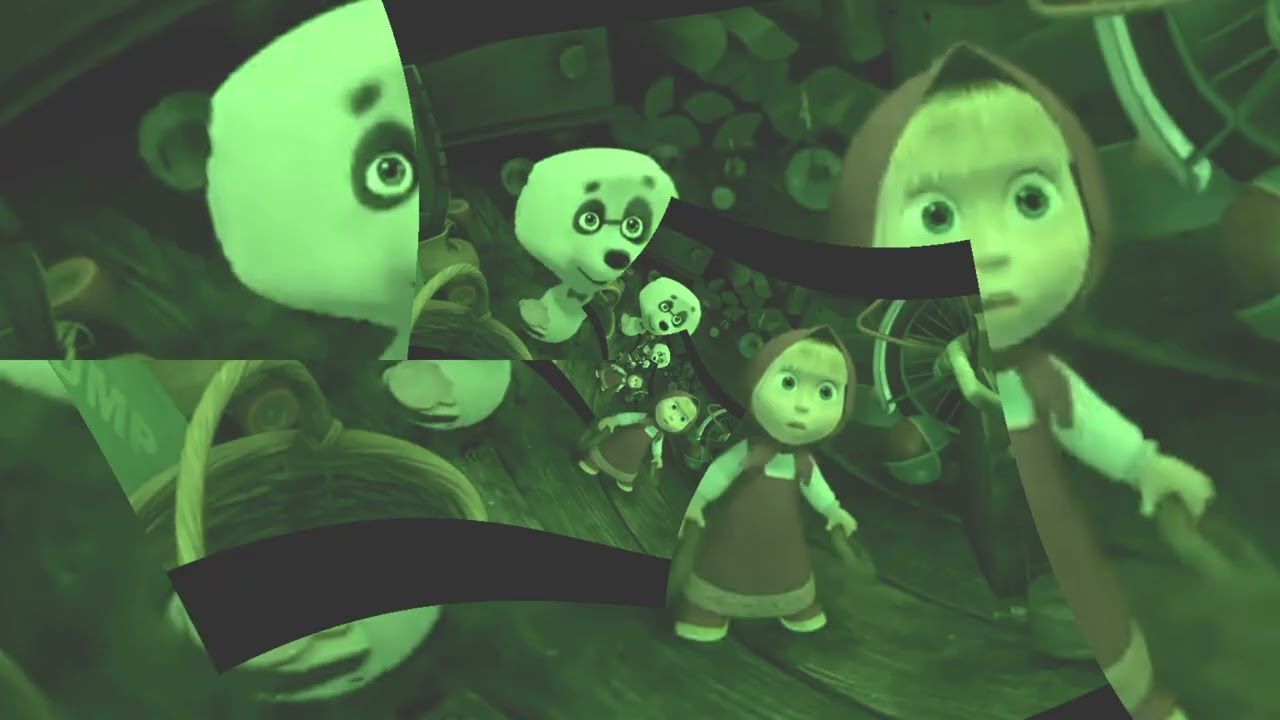 “Bear’s Anger Toward Masha and Panda” Sponsored by Klasky Csupo2001 effects 