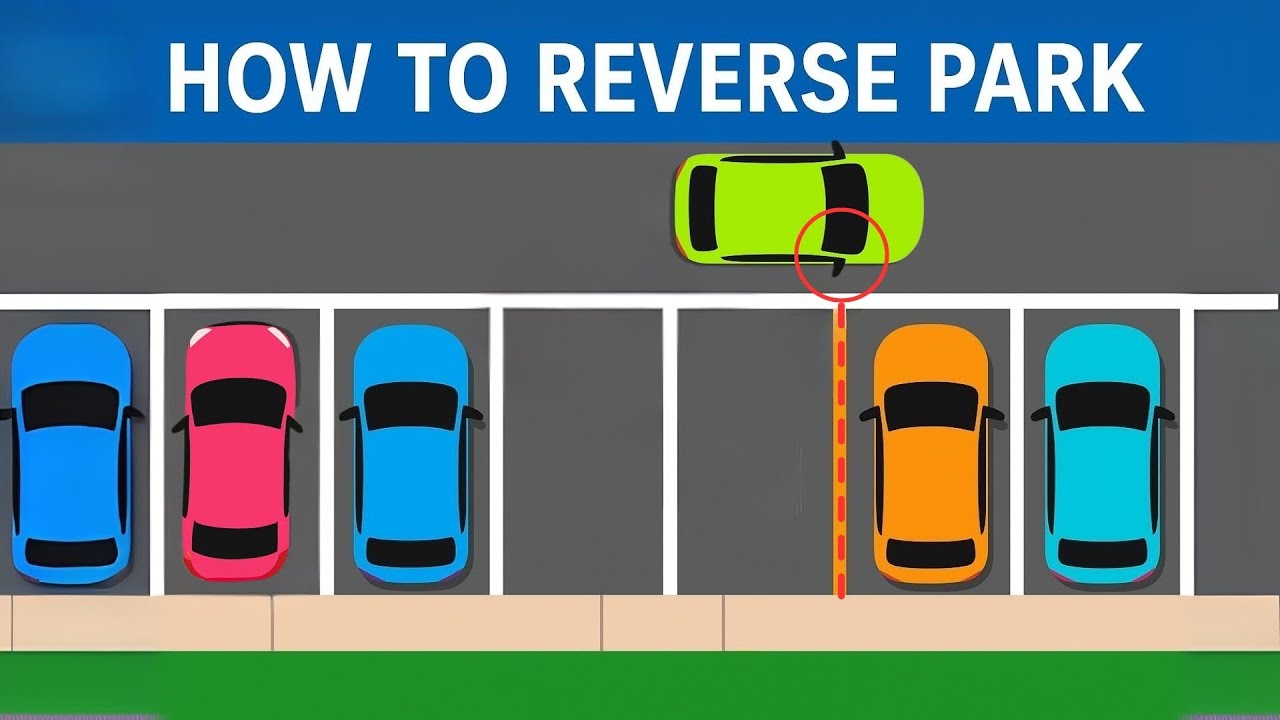 How to REVERSE PARK Perfectly Every Time | Parking tips - YouTube