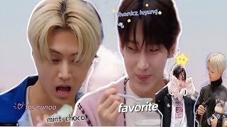 sunoo and his favorite hyung jay (cute & chaotic) new moments | pt.2