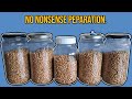 Preparing wheat or rye for grain spawn  mushroom cultivaiton