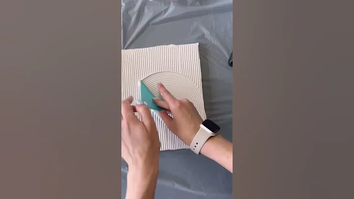 Plaster art on canvas,Texture art,modeling paste shorts#art #plasterart #shorts #textureart #diy