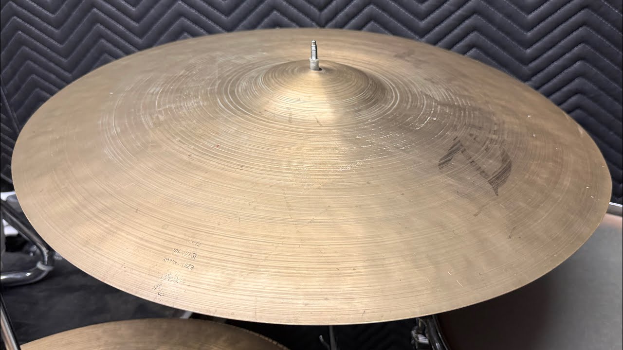 K. Zildjian Istanbul 20” Old Stamp IIa Ride Cymbal 1620g 