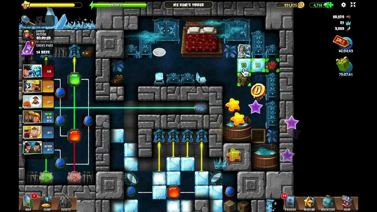 [Ice King] 3 Ice King Tower Diggy's Adventure YouTube
