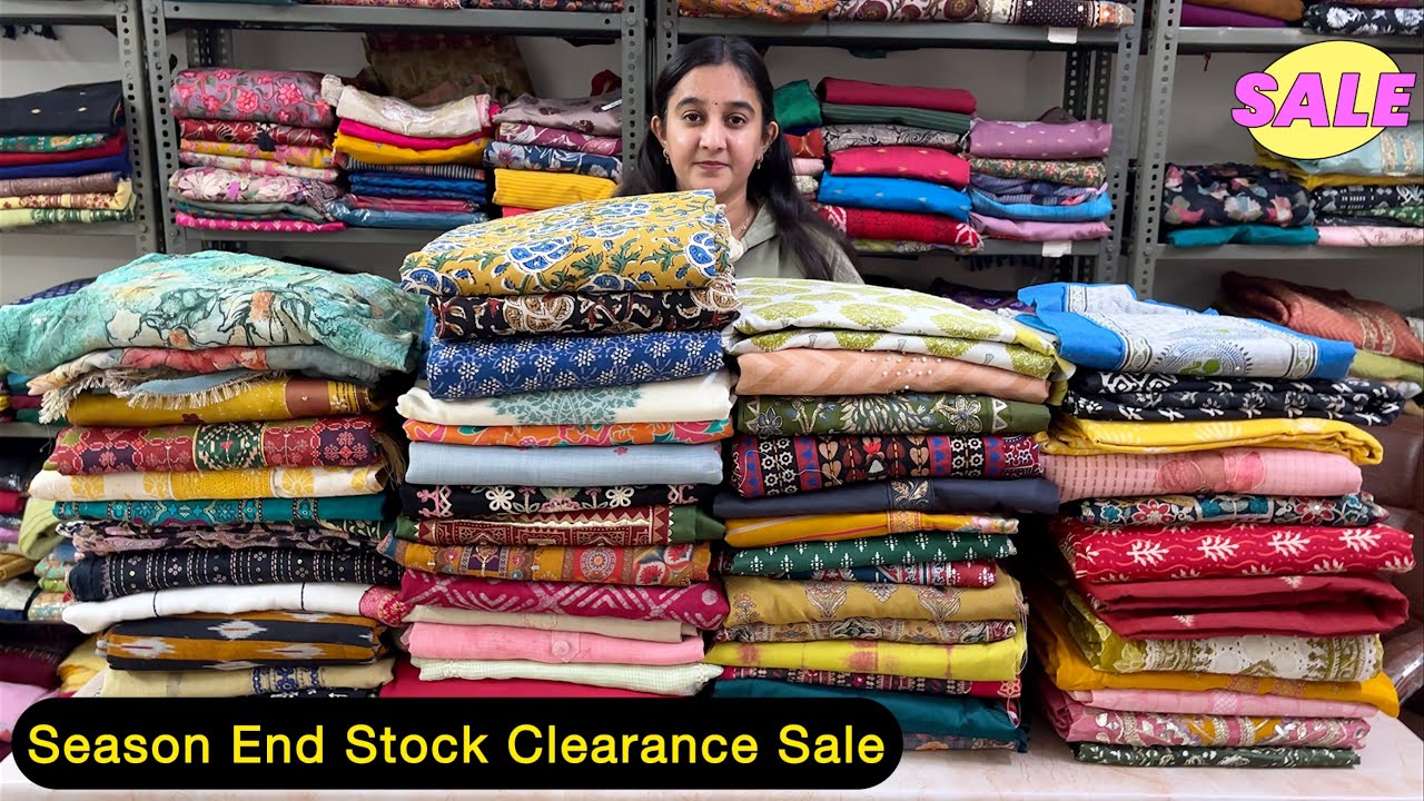 Season end stock Clearance Sale 🔥Cotton suits @880/-🌹Single Piece Collection🌹Dailywear cotton suits🌹