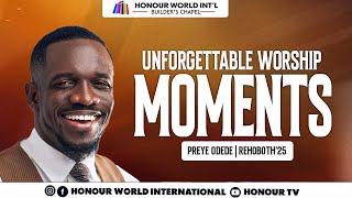 Unforgettable Worship Moments With Preye Odede rehoboth25  preyeodede