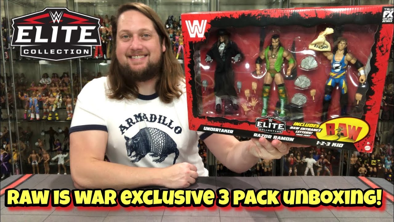 Raw is War Target Exclusive 3 Pack Unboxing & Review! - YouTube