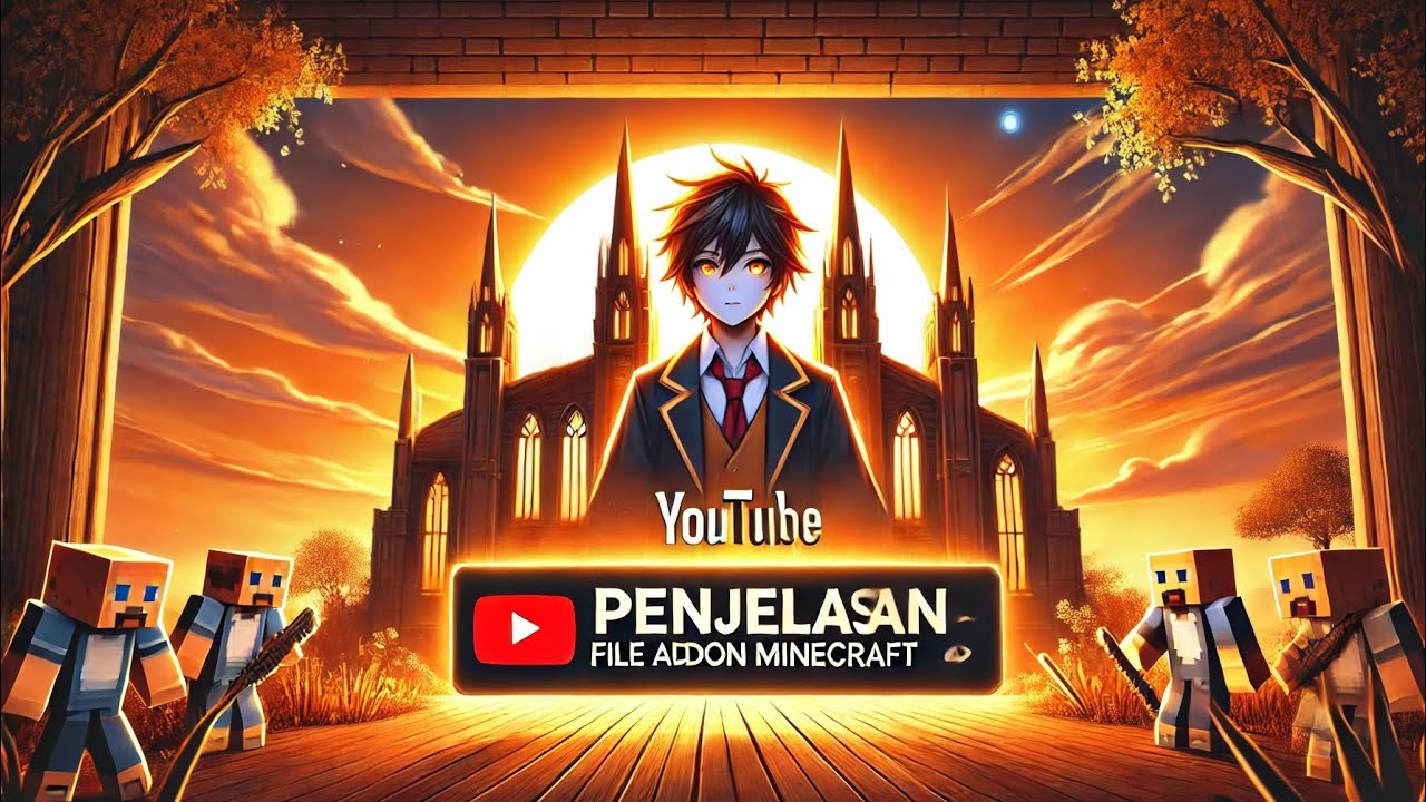 [ Tutorial ] Penjelasan Addon File mc dan pasang addon #minecraft - YouTube