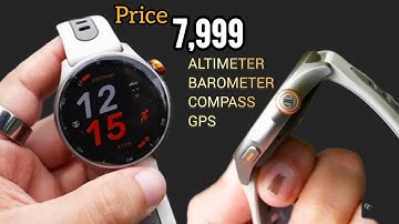 Titan Celestor Smartwatch - AMOLED screen, GPS, Altimeter, Barometer, Compass - Rs. 8,000