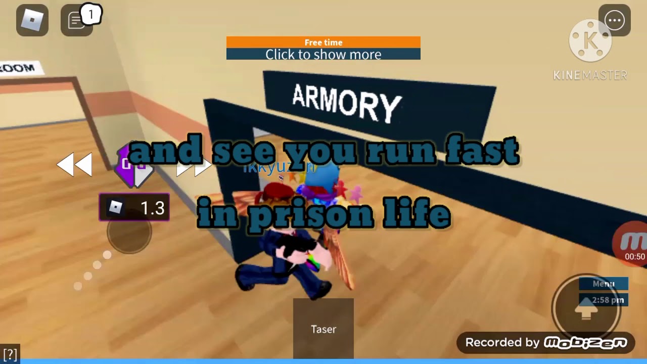 Roblox Prison Life How To Run Fast Gameguardian On 2021 Youtube - how to run fast in roblox prison life