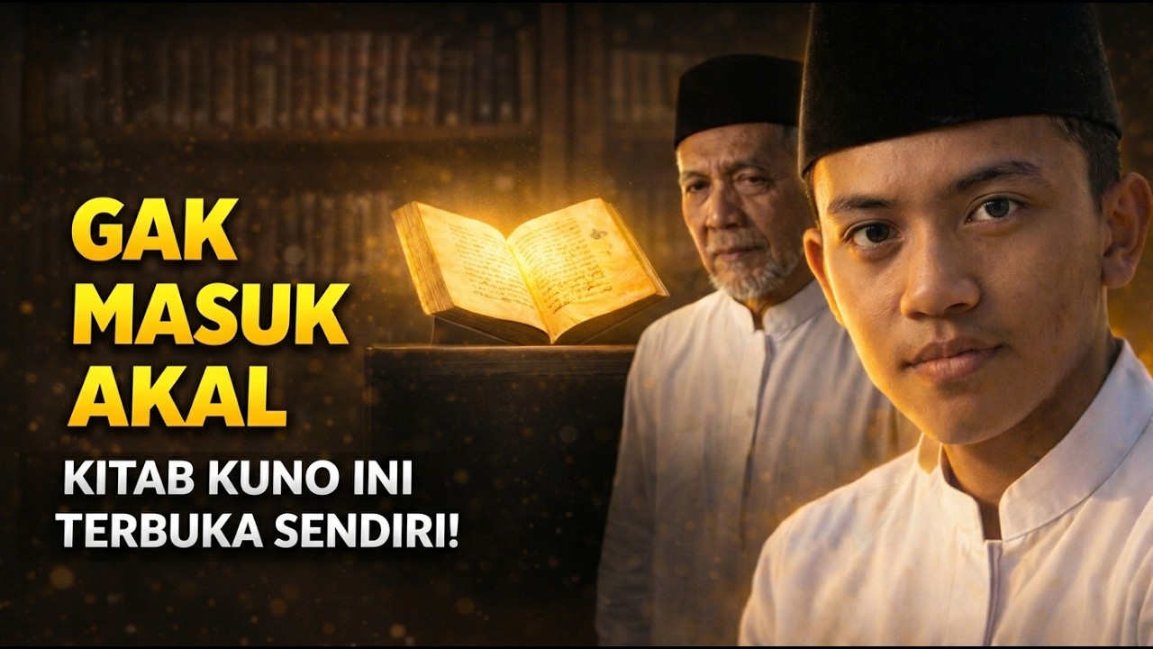 Setiap Santri Jenius Ini Lewat, Kitab Kuno Itu Terbuka Sendiri! Bahkan Kiyai Tak Mampu Jelaskan!